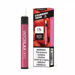 Vaporlax -Aero 800 Disposable Pod Device 50 мг (Strawberry Cream)