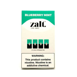 Картридж заправлений Zalt - Cartridge Blueberry Mint 50 мг 1 мл (4 шт)